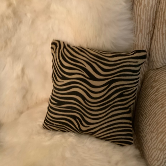 Pottery Barn Other - Zebra Print Pillow